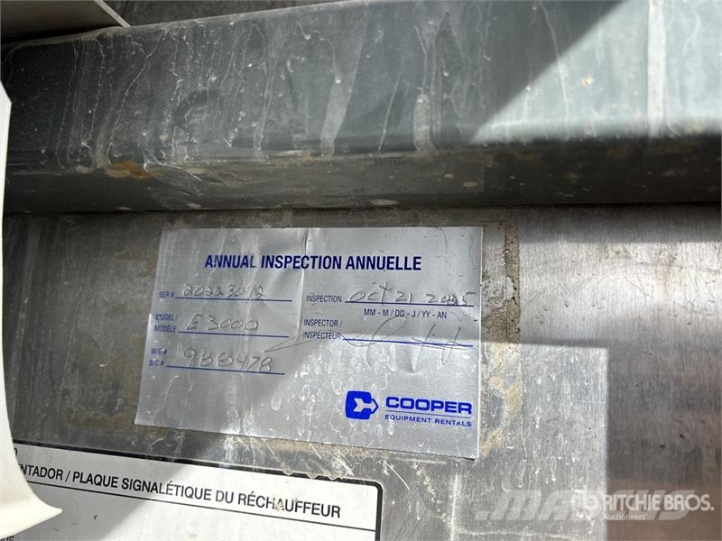 Wacker Neuson E3000 Sildīšanas un atkausēšanas iekārtas