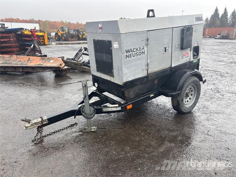 Wacker Neuson G-25 Mobile Generator Set Diesel Generators