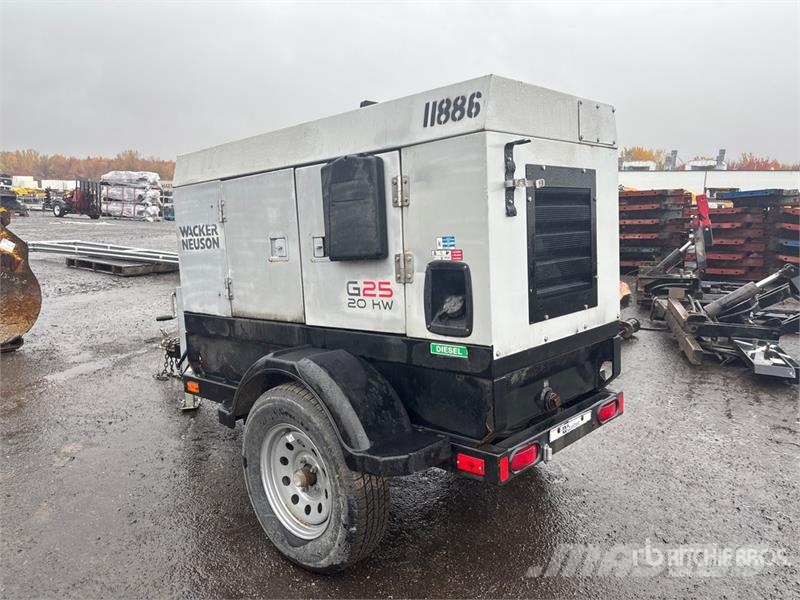 Wacker Neuson G-25 Mobile Generator Set Diesel Generators