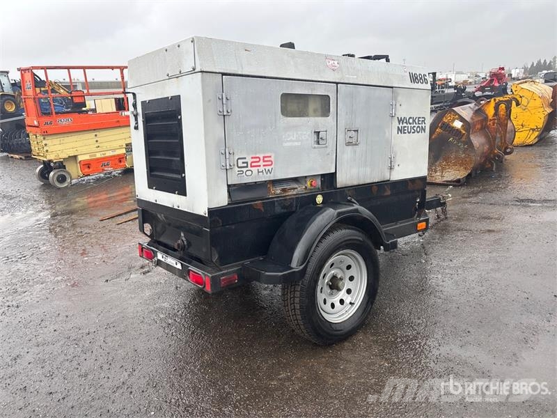 Wacker Neuson G-25 Mobile Generator Set Diesel Generators