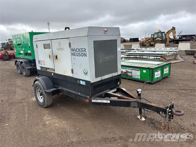 Wacker Neuson G 70, 56 KW 70 KVA 600 V Mobile 75 kW Mobile Gener Naftové generátory
