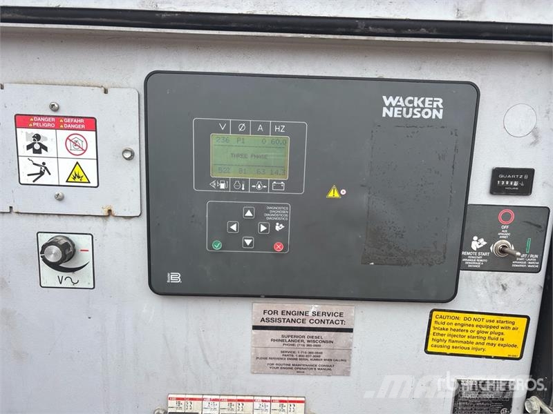 Wacker Neuson G 70, 56 KW 70 KVA 600 V Mobile 75 kW Mobile Gener Naftové generátory