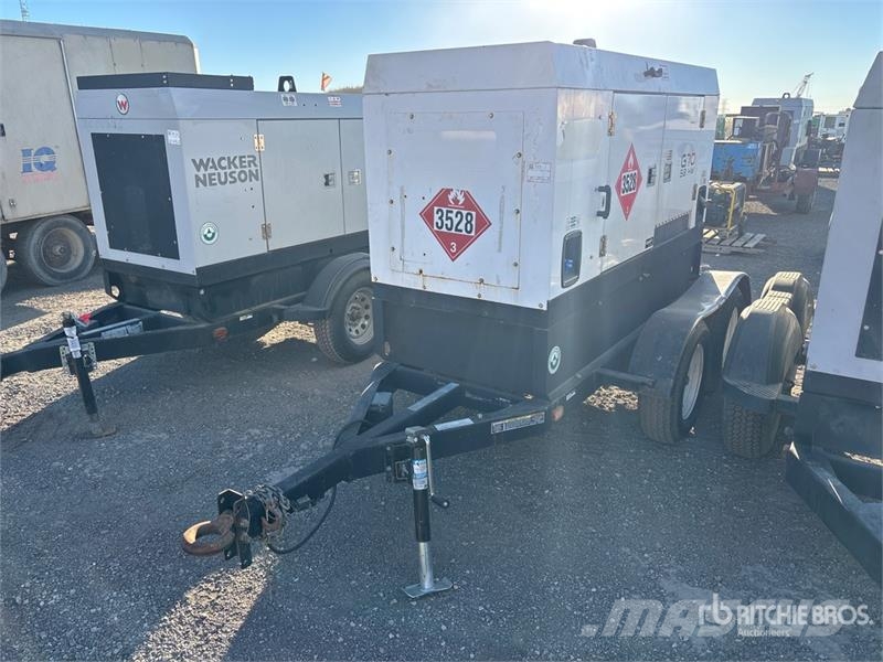 Wacker Neuson G 70, 58 kW 70 KVA 600 V Mobile Generator Set مولدات ديزل