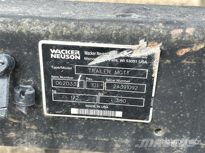 Wacker Neuson G25 19.5 kW Mobile Generator Set Diesel Generators
