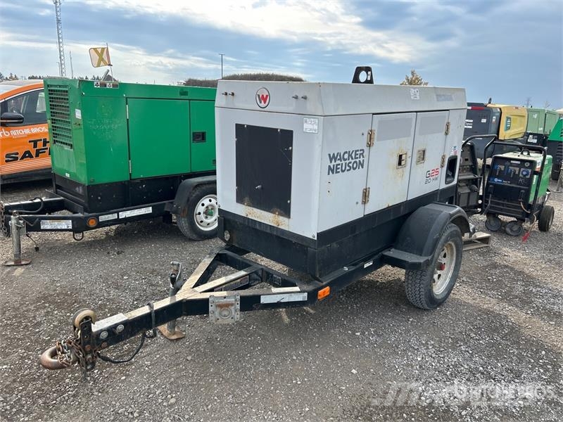 Wacker Neuson G25 19.5 kW Mobile Generator Set Diesel Generators