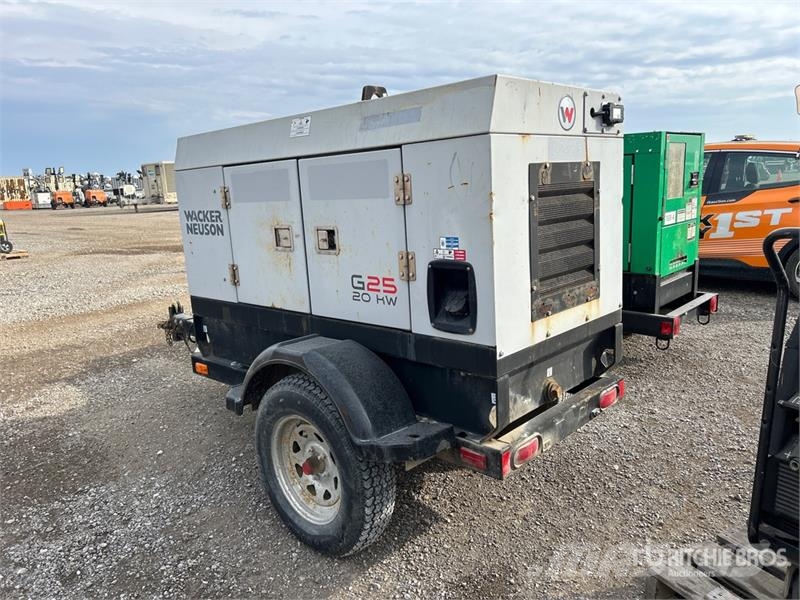 Wacker Neuson G25 19.5 kW Mobile Generator Set Diesel Generators