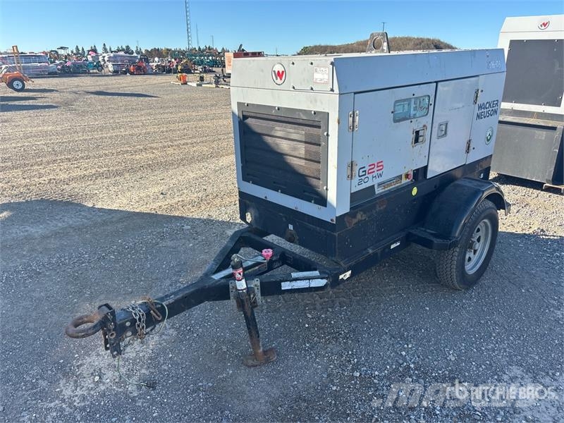 Wacker Neuson G25, 20 KW Mobile Mobile Generator Set مولدات ديزل