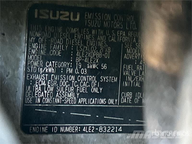 Wacker Neuson G50, 38 KW 48 KVA Mobile 38 kW Generator Set Dīzeļģeneratori