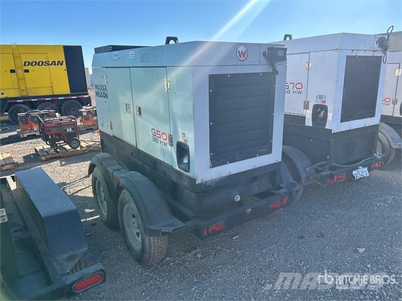 Wacker Neuson G50, 38 KW 48 KVA Mobile 38 kW Generator Set Dīzeļģeneratori