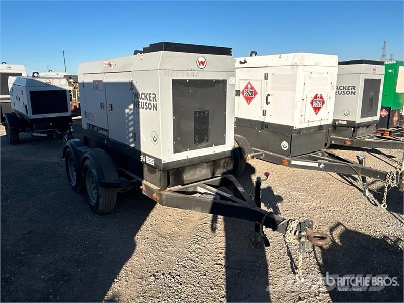 Wacker Neuson G50, 38 KW 48 KVA Mobile 38 kW Generator Set Dīzeļģeneratori