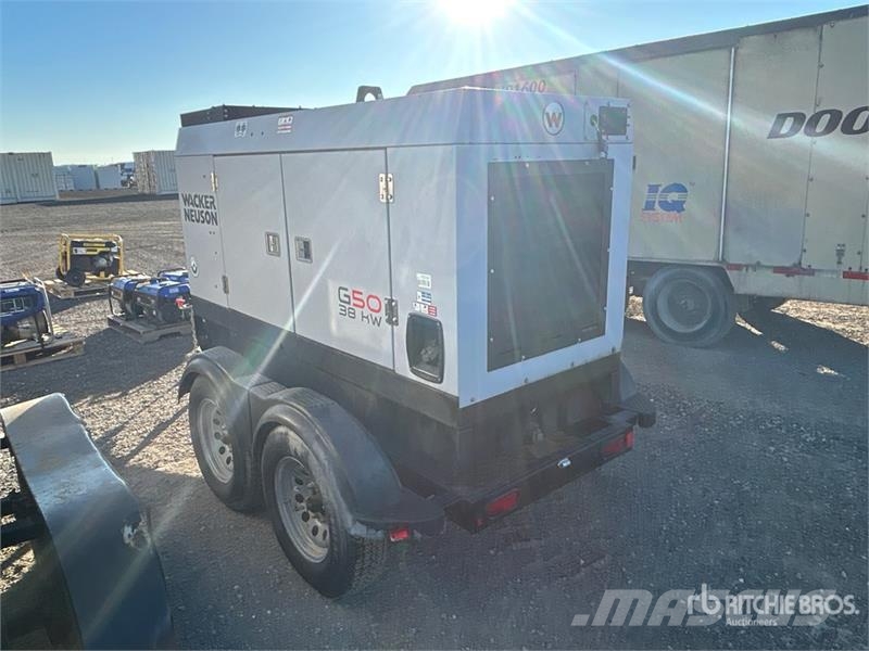Wacker Neuson G50, 38 KW 48 KVA Mobile 38 kW Generator Set Dīzeļģeneratori