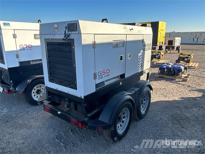 Wacker Neuson G50, 38 KW 48 KVA Mobile 38 kW Generator Set Dīzeļģeneratori