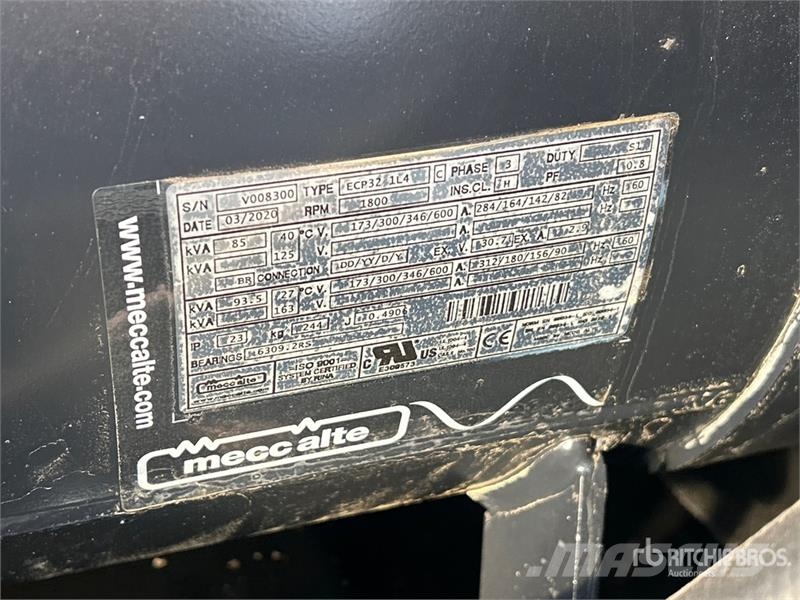 Wacker Neuson G50, 38 KW 48 KVA Mobile 38 kW Generator Set Dīzeļģeneratori