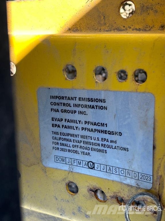 Wacker Neuson GP5500A 3.8 kW Portable Generator Set Drugi agregati