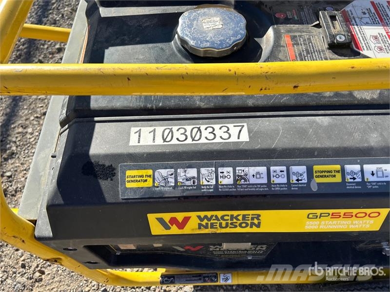 Wacker Neuson GP5500A 3.8 kW Portable Generator Set Drugi agregati