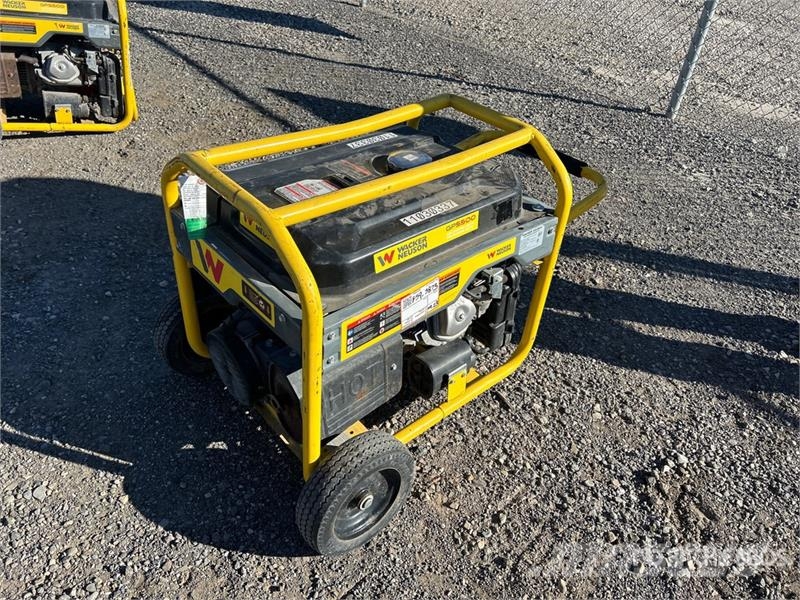 Wacker Neuson GP5500A 3.8 kW Portable Generator Set Drugi agregati