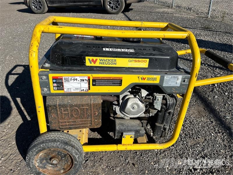Wacker Neuson GP5500A 3.8 kW Portable Generator Set Drugi agregati