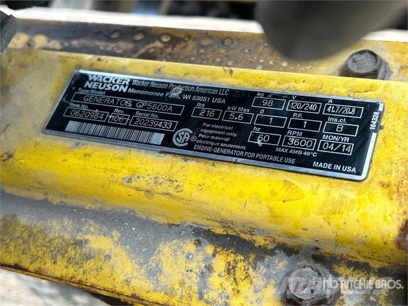 Wacker Neuson GP5600 Diesel Generatorer
