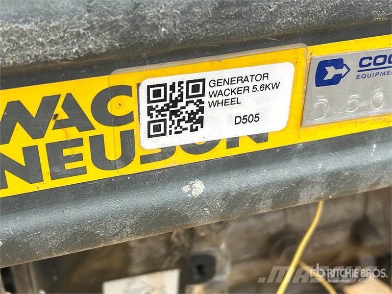 Wacker Neuson GP5600 Diesel Generatorer