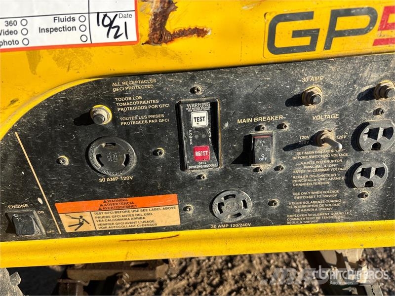 Wacker Neuson GP5600 5.6 kW Portable Generator Set Citi ģeneratori