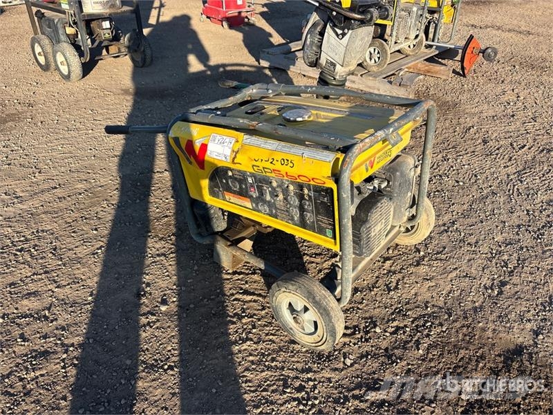 Wacker Neuson GP5600 5.6 kW Portable Generator Set Citi ģeneratori