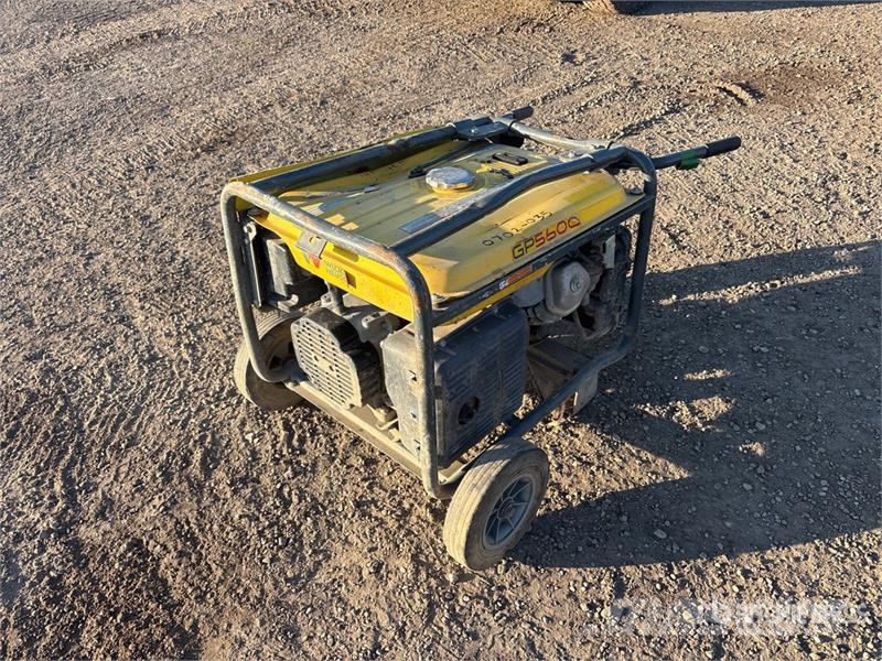 Wacker Neuson GP5600 5.6 kW Portable Generator Set Citi ģeneratori
