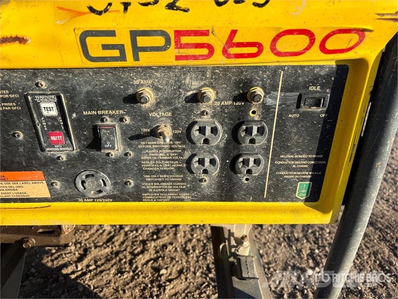 Wacker Neuson GP5600 5.6 kW Portable Generator Set Citi ģeneratori