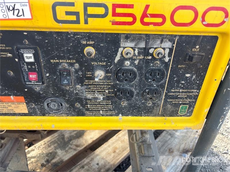 Wacker Neuson GP5600 5.6 kW Portable Generator Set Ostali generatori