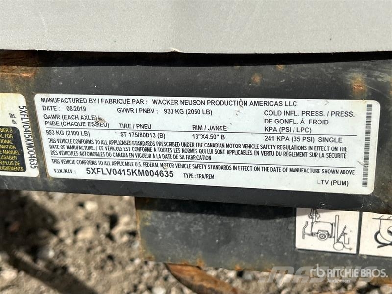 Wacker Neuson LTV6 6 kW Light Tower Освітлювальні вежі