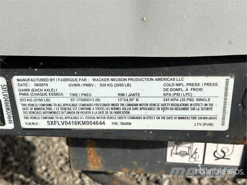 Wacker Neuson LTV6 6 kW Light Tower Освітлювальні вежі