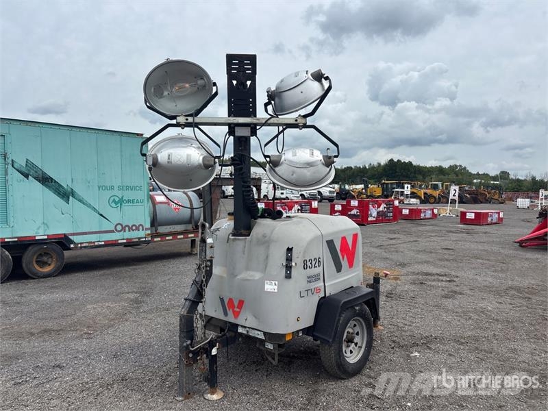 Wacker Neuson LTV6K 6 kW Light Tower Valopylväät