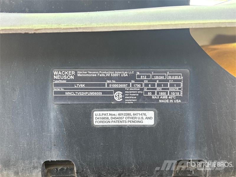 Wacker Neuson LTV6K Light Tower Rasvetni stubovi