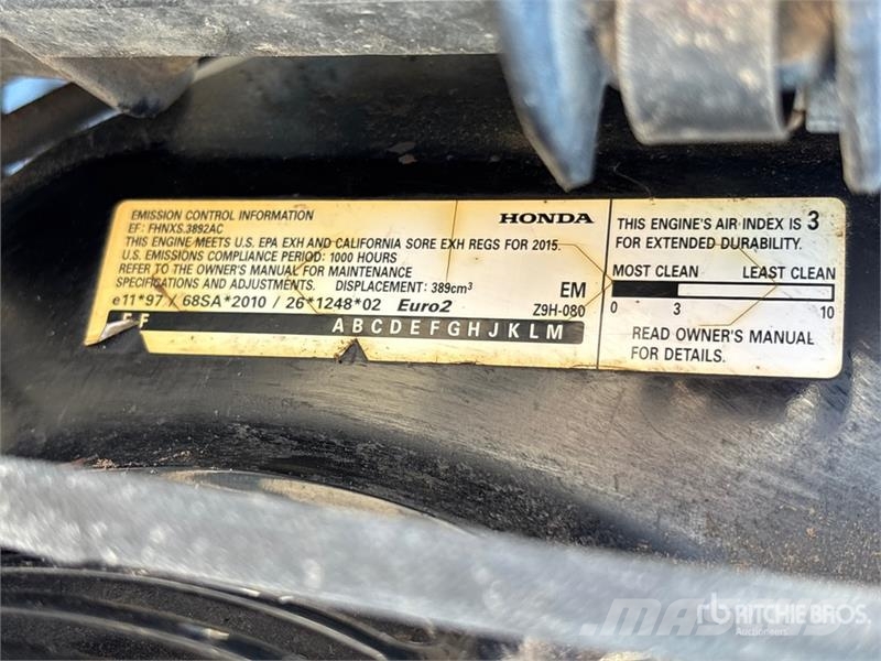 Wacker Neuson of (4) Wacker Neuson Portable Generator Set (Inope Ostali generatori