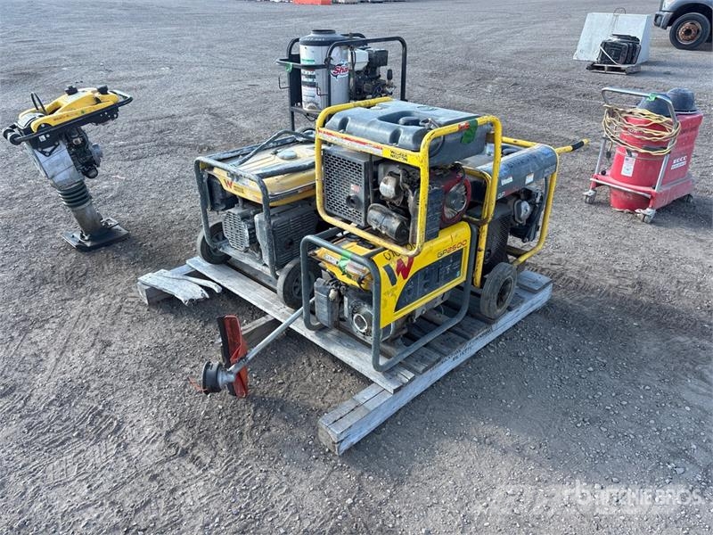 Wacker Neuson of (4) Wacker Neuson Portable Generator Set (Inope Ostali generatori