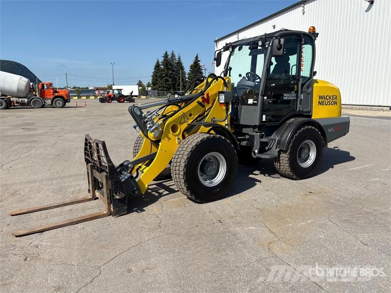 Wacker Neuson WL60 Wheel Loader Gumikerekes homlokrakodók