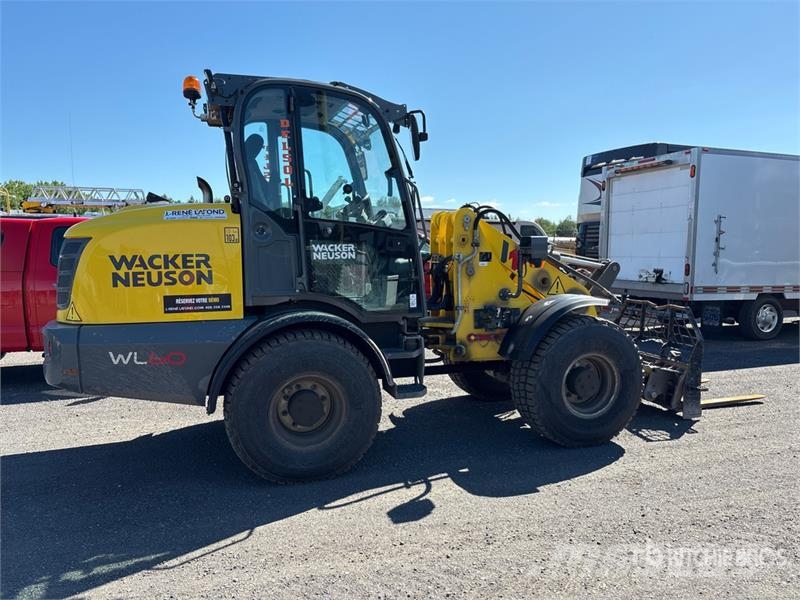 Wacker Neuson WL60 Wheel Loader Gumikerekes homlokrakodók