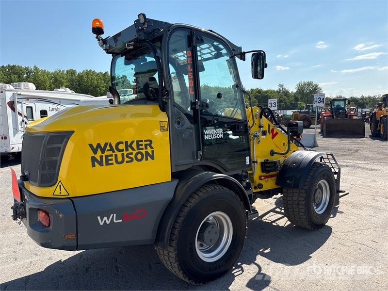 Wacker Neuson WL60 Wheel Loader Gumikerekes homlokrakodók