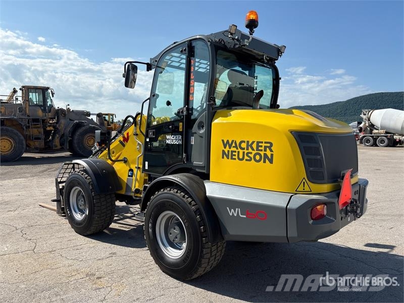 Wacker Neuson WL60 Wheel Loader Gumikerekes homlokrakodók