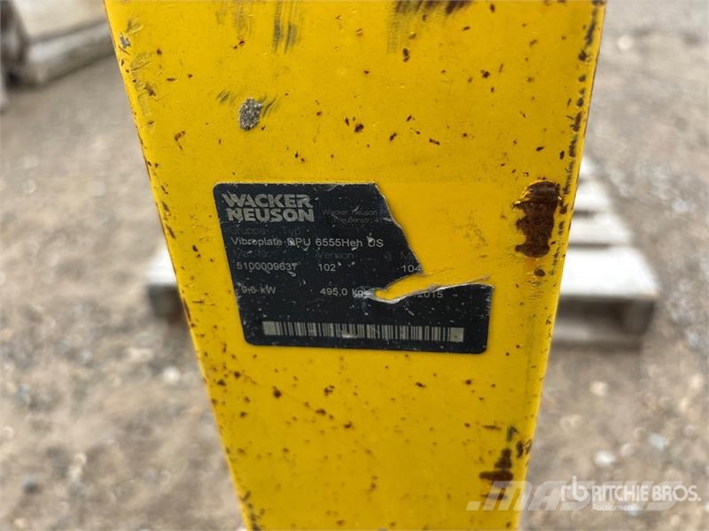 Wacker Nueson DPU6555H Reversible Vibratory Plate Compact Tärylevyt