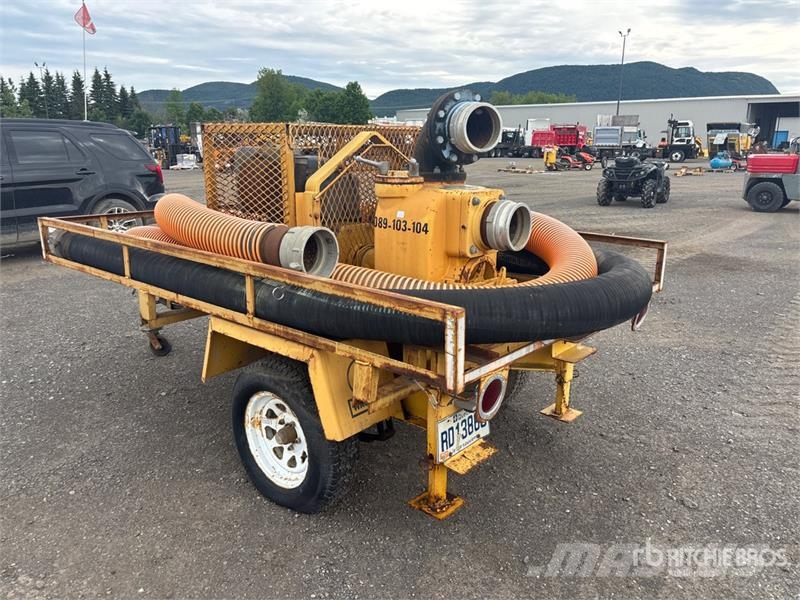Wacker PT6DT Trailer-Mounted Water Pump Wasserpumpen