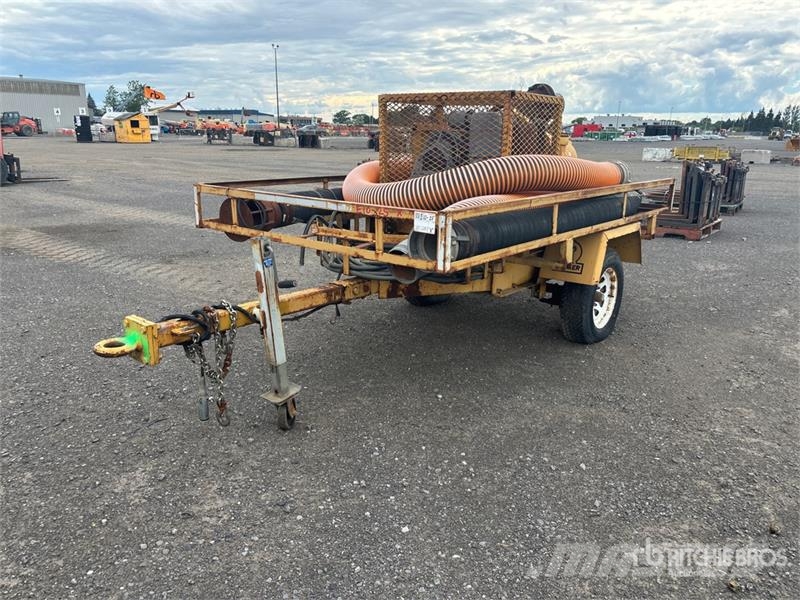 Wacker PT6DT Trailer-Mounted Water Pump Vesipumput