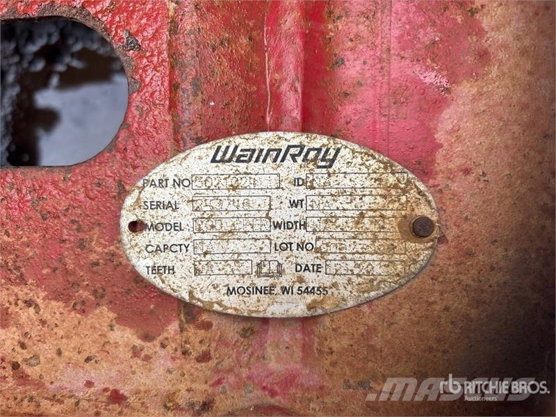  WainRay8 18 in Q/C Digging Backhoe Rear Bucket دلاء