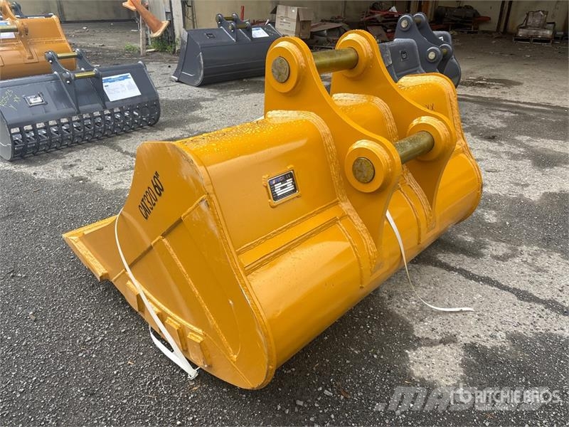 Warrior WBMCC20-1500 59 in Cleanup Excavator Bucket - Fits Kanalak