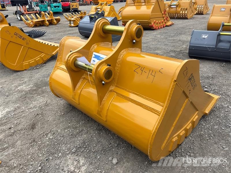Warrior WBMCC20-1500 59 in Cleanup Excavator Bucket - Fits Žlice