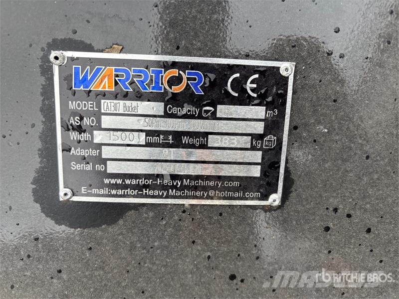Warrior WBMCC7-1500 59 in Cleanup Excavator Bucket - Fits  دلاء