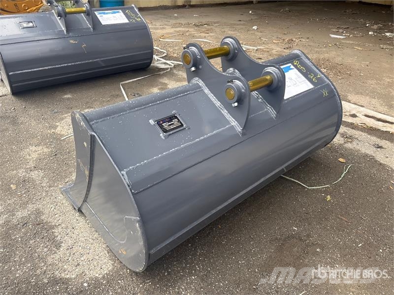 Warrior WBMCC7-1500 59 in Cleanup Excavator Bucket - Fits Kanalak