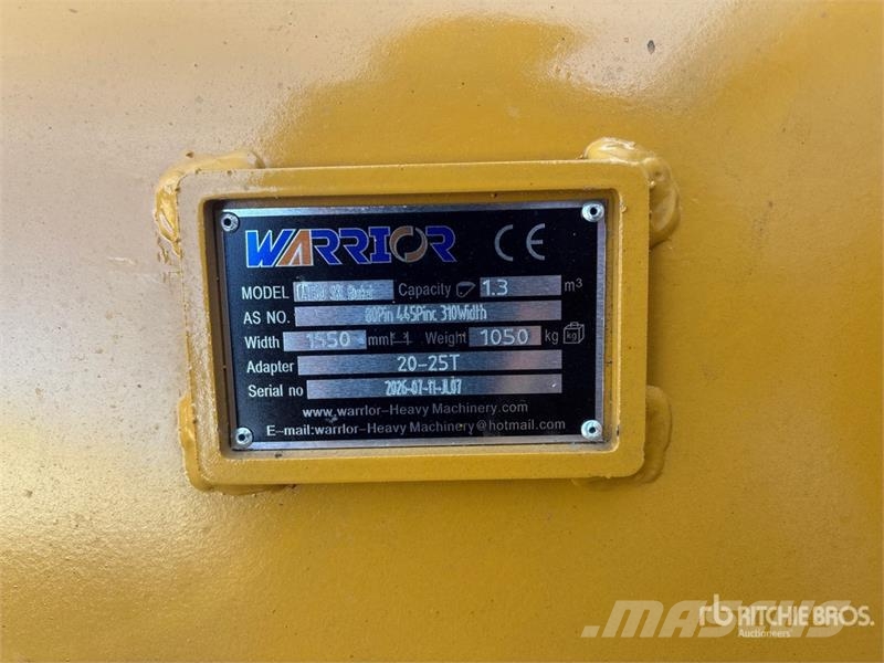 Warrior WBMCS20-025 61 in Skeleton Excavator Bucket - Fits Cucharones