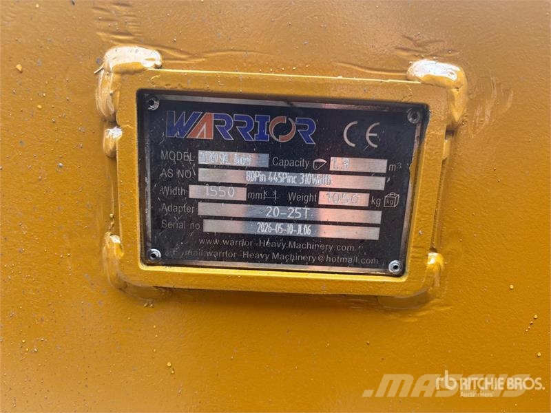 Warrior WBMCS20-025 61 in Skeleton Excavator Bucket - Fits Kanalak