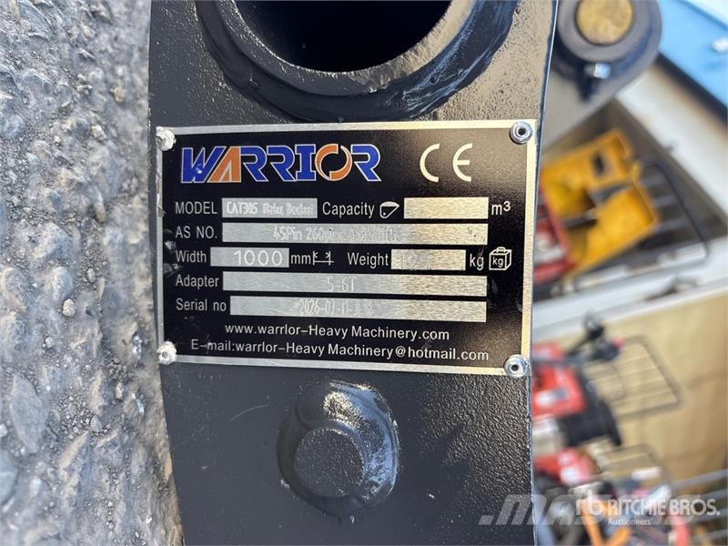 Warrior WBRC05-1000 39 in Excavator Rake - Fits Cat 305 /  Pöyhimet ja haravat