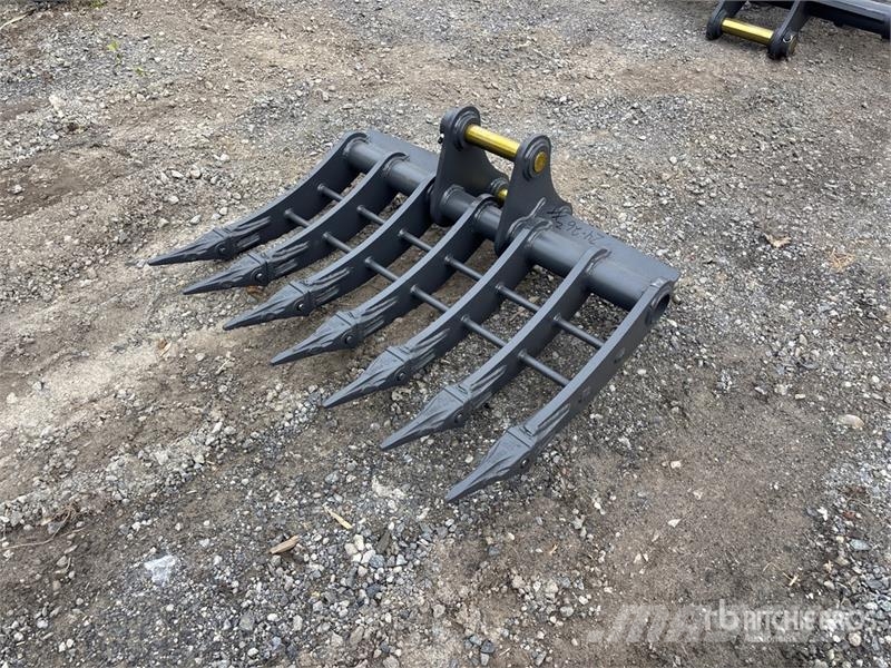 Warrior WBRC05-1000 39 in Excavator Rake - Fits Cat 305 / Vaalutid ja kaarutid